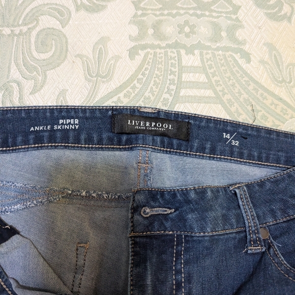 Liverpool, Piper, Ankle Skinny Jeans, 32/14 - Picture 3 of 3
